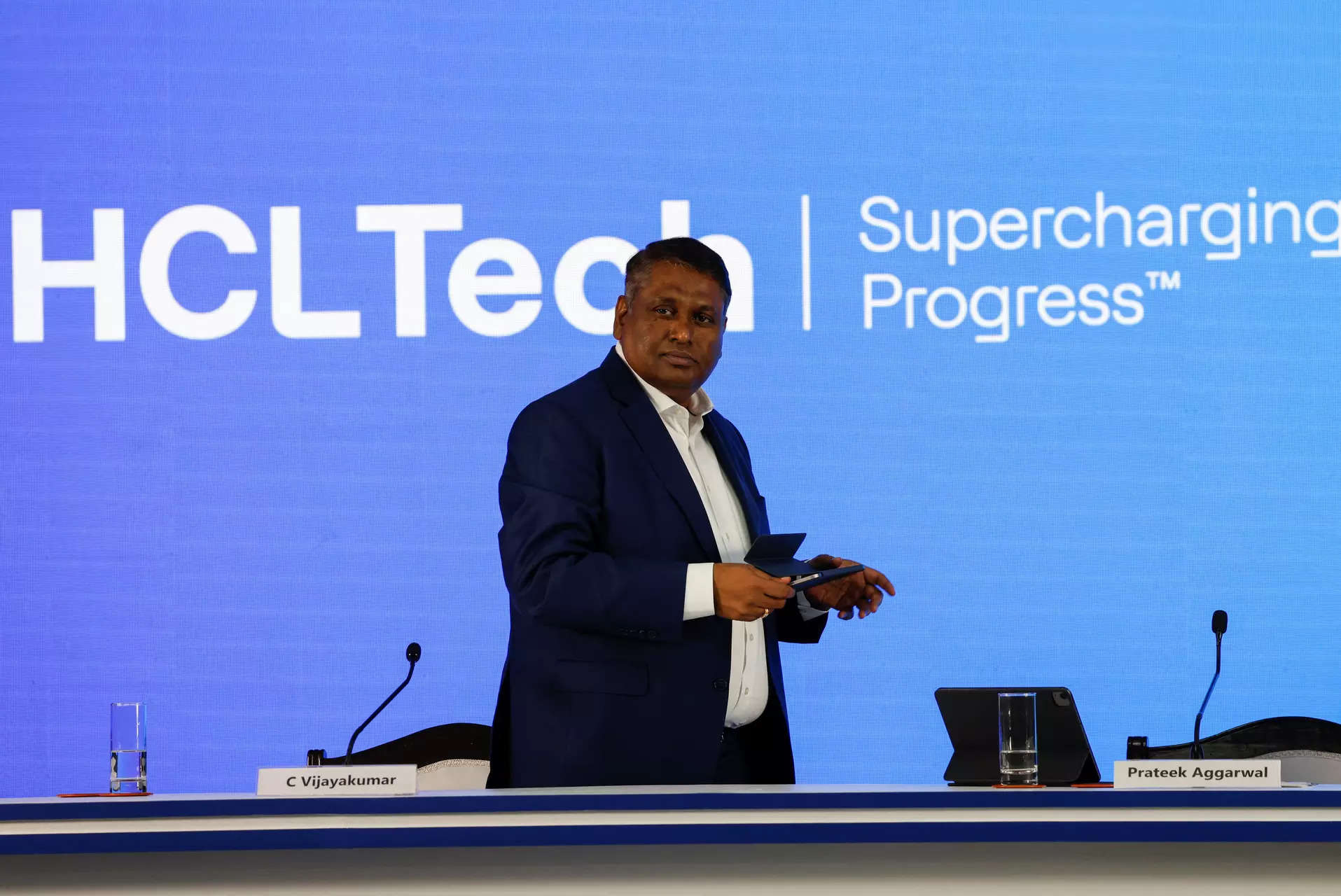 C Vijayakumar, CEO and Managing Director of HCLTech